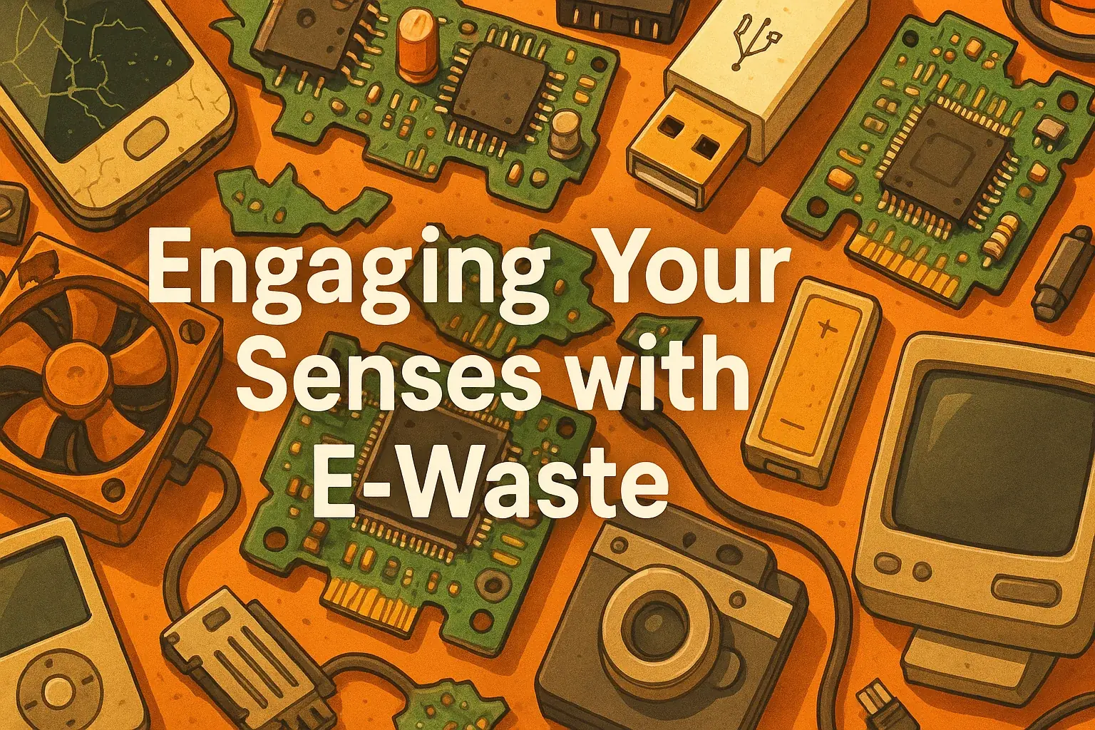 Smooth protection - The Body-Tech Dialogue: How E-Waste Materials Engage Your Senses for Healing